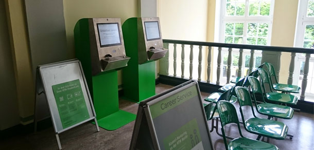 German campuses launch self-service campus card kiosks